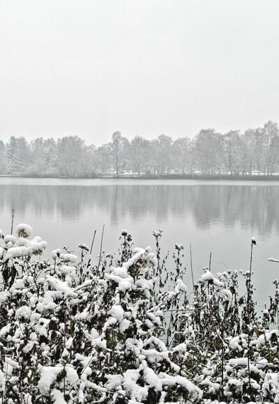 Olchinger See im Winter