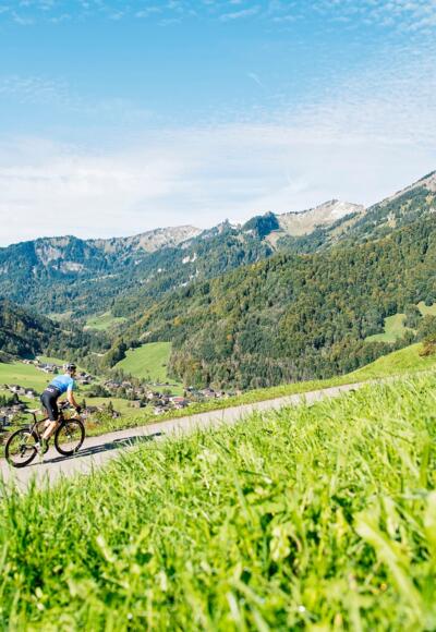Rennrad fahren in Mellau