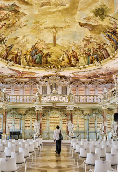 Bibliothekssaal Kloster Schussenried