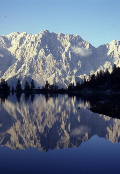 Abenddämmerung am Seebensee