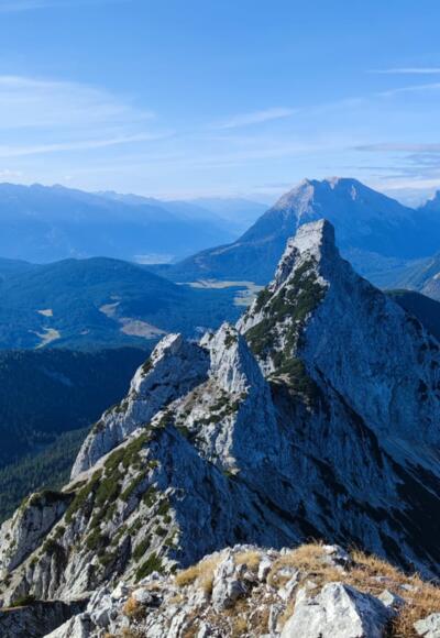 Weiter zur Mittleren und Hinteren Arnspitze