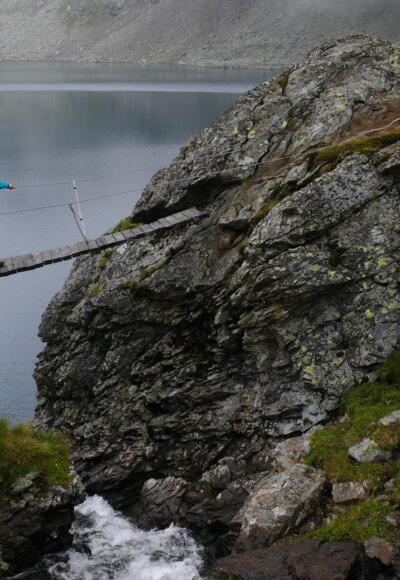 Auf dem Weg zur Wangenitzseehütte