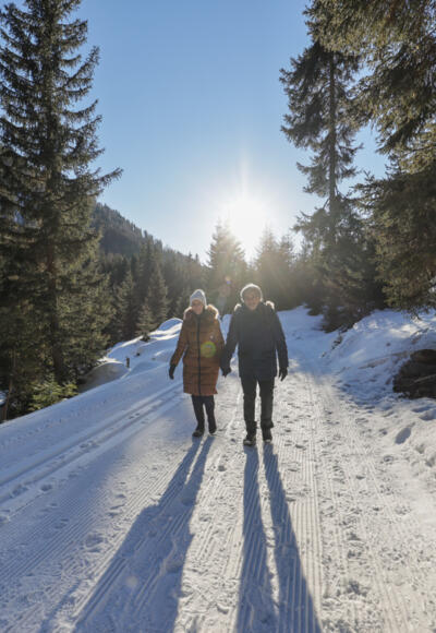 Winterwanderweg Sattele