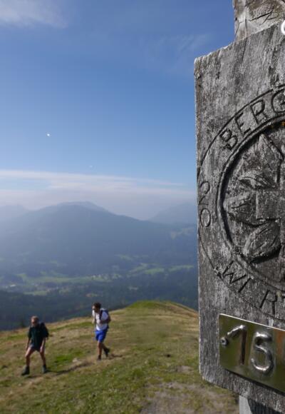 Auf dem Gipfel der Reuterwanne