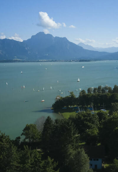 Der Forggensee bei Füssen