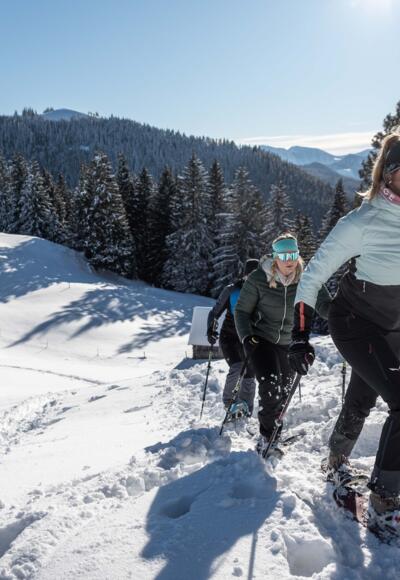 Schneeschuhwandern am Hörnle