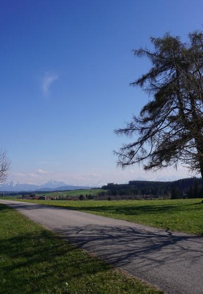 Logenplatz-Route mit Aussicht