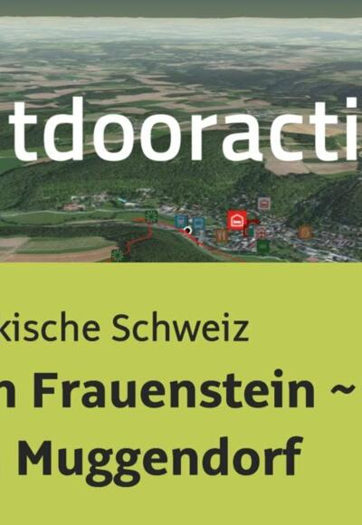 Wanderung in der Fränkischen Schweiz: zum Frauenstein ~ oberhalb von Muggendorf