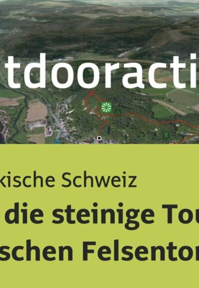 Wanderung in der Fränkischen Schweiz: Auf die steinige Tour: zwischen ...