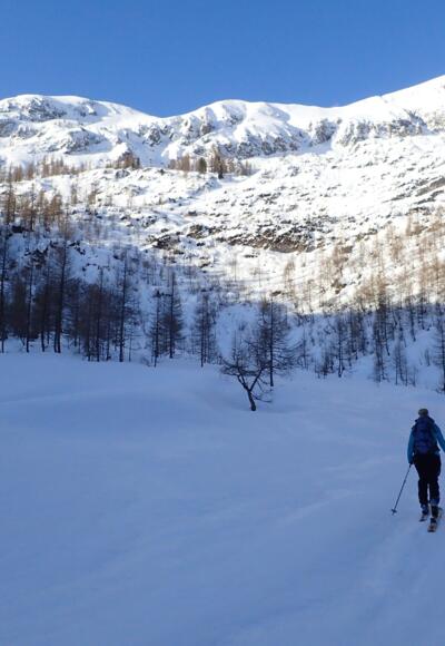 Unterwegs ins Schneekar