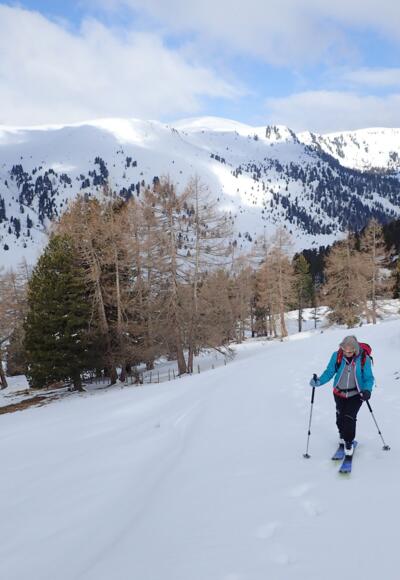 Aufstieg zum Schilchernock