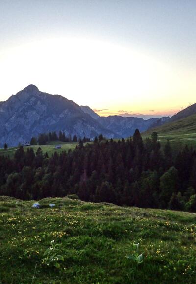 Zeitiger Start auf der Postalm