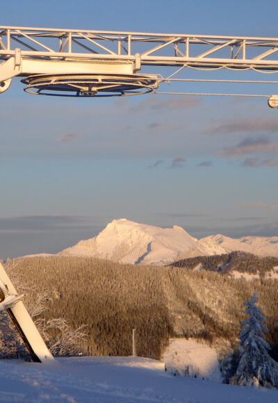 Bergstation Anzenberglift mit Schafberg
