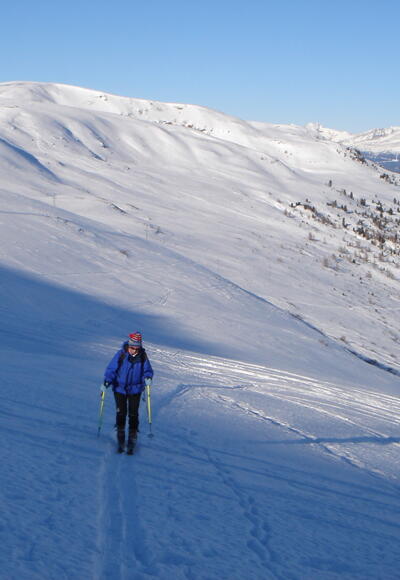 Aufstieg von der Karneralm