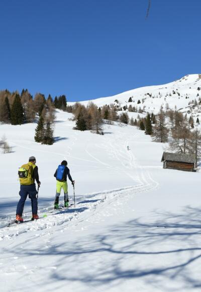Auf den Egger Mähdern, Blick zum Eggerberg.