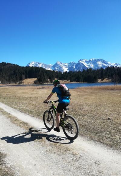 Radfahren am Geroldsee