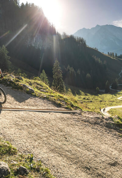 Abfahrt übers Stonane Bankerl