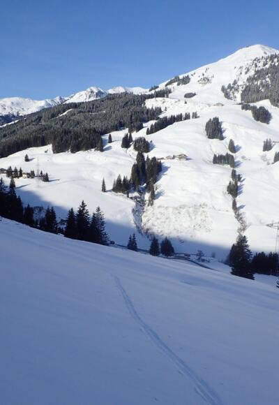 Zwölferkogel von der Schattberg West aus gesehen