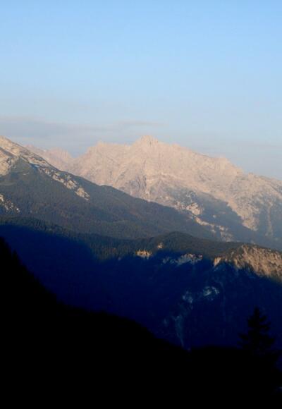 Sonnaufgang im Berchtesgadener Land