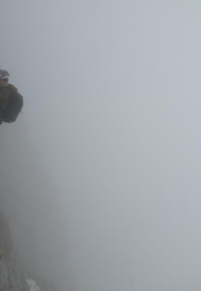 Luftige und fotogene Quergänge gibt es gleich mehrere am Hochthron-Steig.