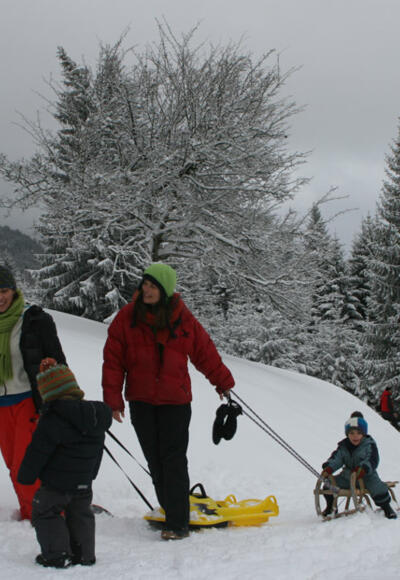 Die letzten Meter zur Denkalm