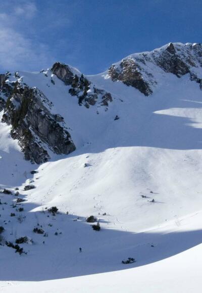 Die Rotwand, gesehen von der Großtiefentalalm