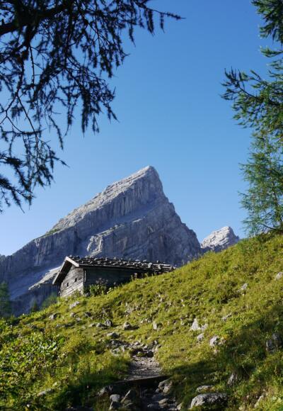 Aufstieg zum Watzmannhaus.