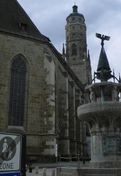 Georgskirche Nördlingen mit  Kirchturm (Daniel)