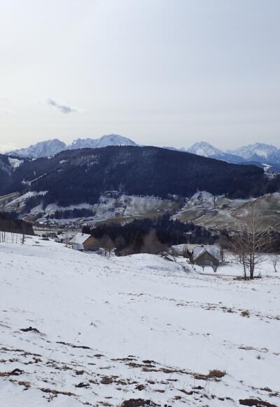 Start bei der Mautstelle