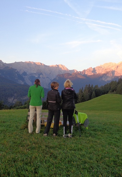 Sonnenaufgang am Eckbauerkreuz