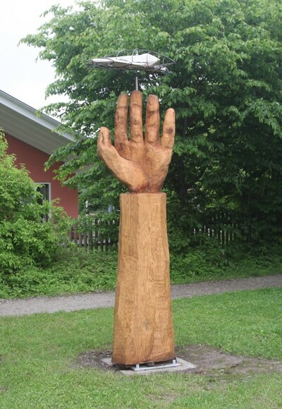 Berglern: Titel: Warnende Hand