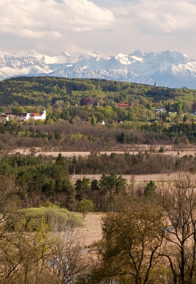 Alpenblick bei Leutstetten