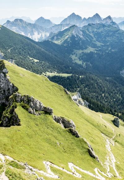 Weg zum Gipfel