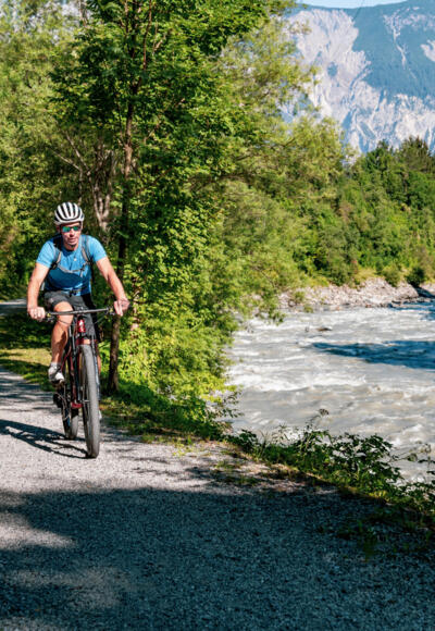 Radfahren am Radweg