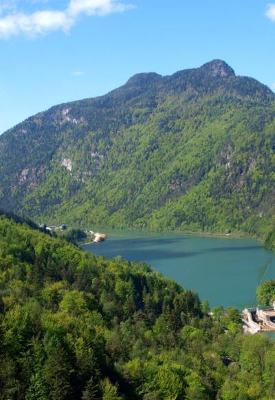 Müllnerberg,  von Predigtstuhlseilbahn gesehen