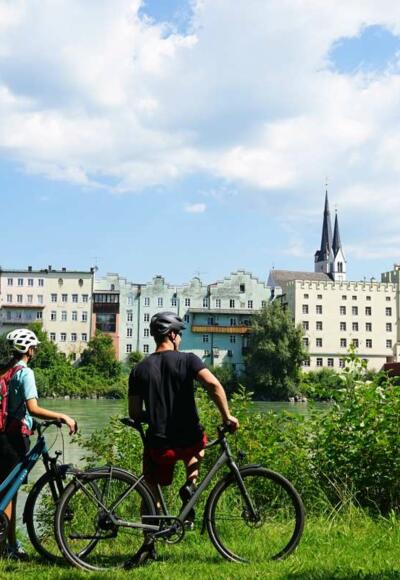 Blick zur Wasserburger Altstadt