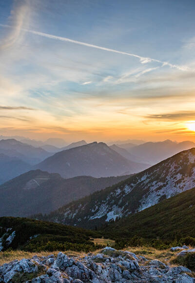 Aussicht vom Zwiesel-Gipfel
