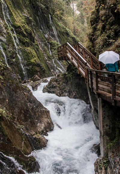 Erlebnis Wimbachklamm im Nationalpark Berchtesgaden