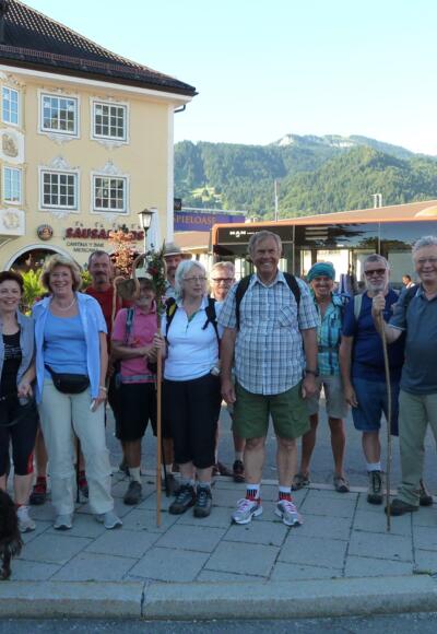 Am Bahnhof in Garmisch-Partenkirchen