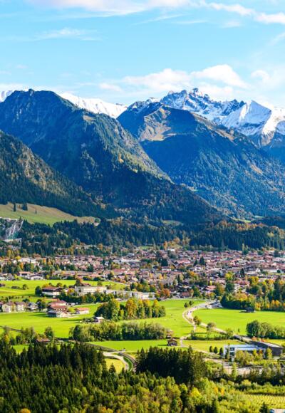 Von der Talstation der Nebelhornbahn in Oberstdorf starten wir den Anstieg aufs Nebelhorn