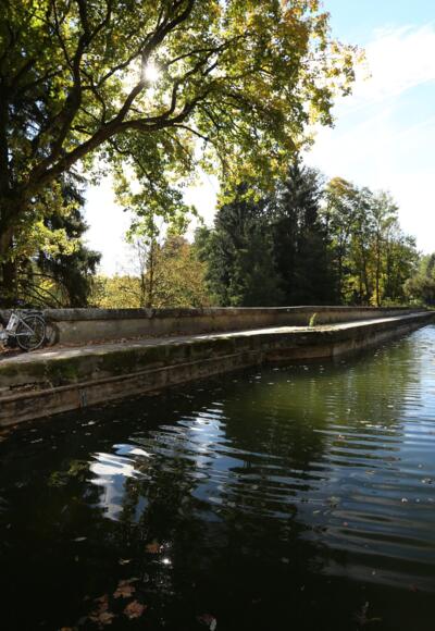 Kanal über die Schwarzach, Alter Kanal, Ludwigskanal, Brückkanal