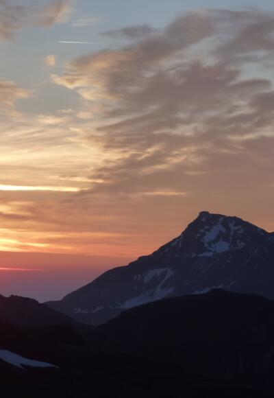 Sonnenaufgang am Fuscher Törl