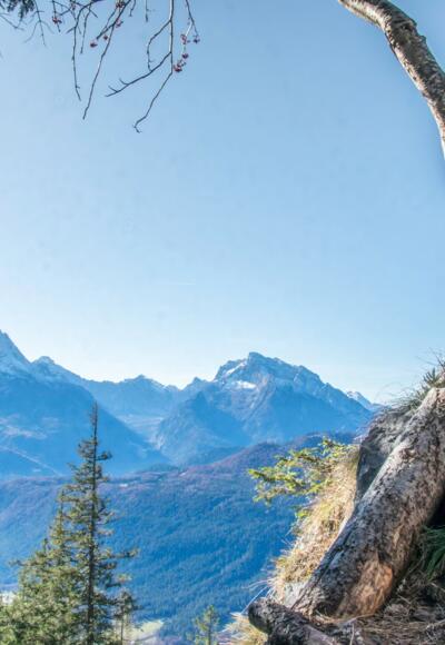 Aussicht im Aufstieg zum Rauhen Kopf