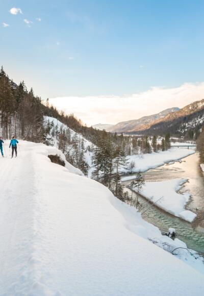 Langlaufen nach Vorderriss