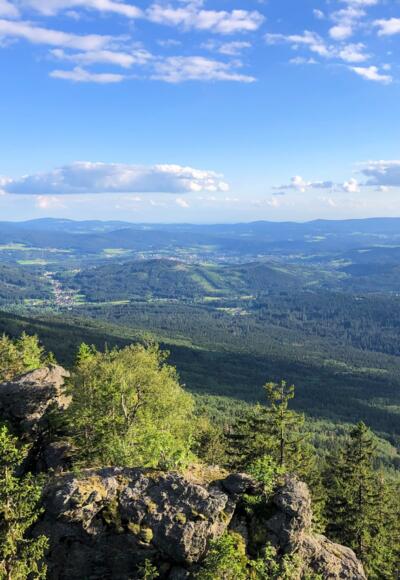 Ausblick vom Kleinen Falkenstein