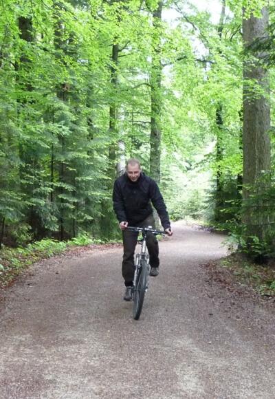 Auf dem Nationalpark-Radweg