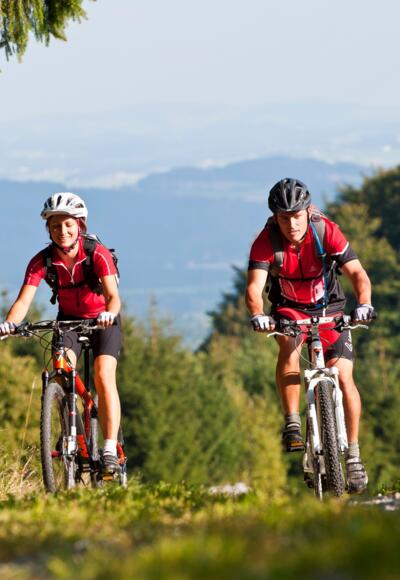 Mountainbike im Mühlviertel