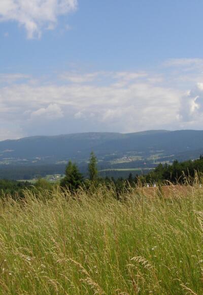 Schöner Ausblick auf den Böhmerwald