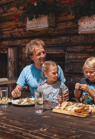 Alpbachtal Hüttenjause auf der Farmkehralm