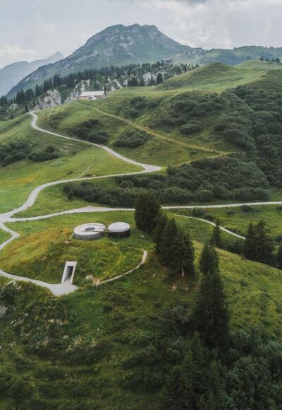 Skyspace-Lech in Oberlech